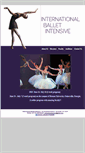 Mobile Screenshot of internationalballetintensive.net